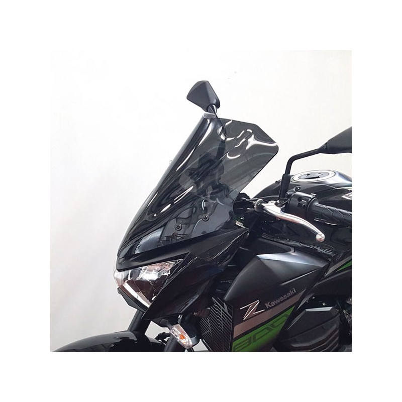 ISOTTA HIGH WINDSCREEN KAWASAKI Z 800 2013-2016, LIGHT SMOKED