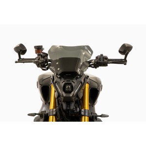 ISOTTA HIGH WINDSCREEN YAMAHA MT-09 SP 2021-2023, DARK SMOKE