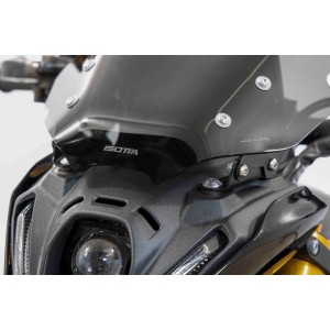 ISOTTA HIGH WINDSCREEN YAMAHA MT-09 SP 2021-2023, DARK SMOKE