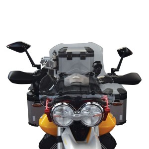 ISOTTA LOW WINDSCREEN PROTECTION MOTO GUZZI V85 TT 2019-2020, LIGHT SMOKE