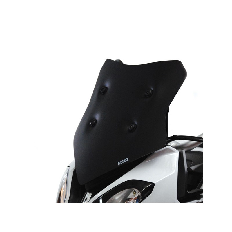 CUPOLINO ISOTTA BASSA PROTEZIONE SU ATTACCHI OEM BMW S 1000 XR 2015-2019, NERO OPACO