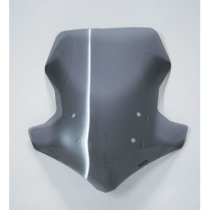 ISOTTA LOW WINDSCREEN PROTECTION ON OEM MOUNTS YAMAHA TRACER 900 2015-2017, LIGHT SMOKED