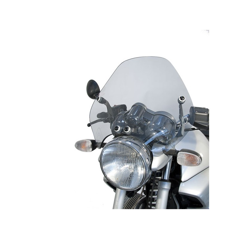 ISOTTA LOW WINDSCREEN WITH VARIABLE ANGLE BMW R 1150 R 2001-2005, TRANSPARENT