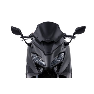 CUPOLINO ISOTTA BASSO AERODYNAMIC SPORT YAMAHA T-MAX 560 2022-2024 (SJ18F), NERO OPACO
