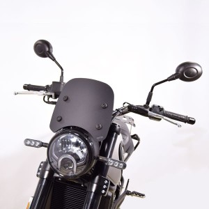 ISOTTA WINDSCREEN BENELLI LEONCINO 500 2018-2020, MATT BLACK