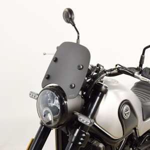 ISOTTA WINDSCREEN BENELLI LEONCINO 500 2018-2020, MATT BLACK