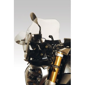 ISOTTA LOW WINDSCREEN WITH ANTI-GLARE SPOILER BMW R 1200 R 2015-2019, TRANSPARENT