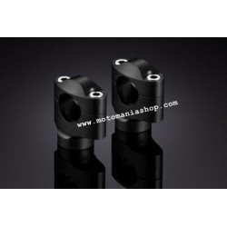 COPPIA RISER UNIVERSALI RIZOMA PER MANUBRI DIAMETRO 28,6 MM, ALTEZZA 42 MM