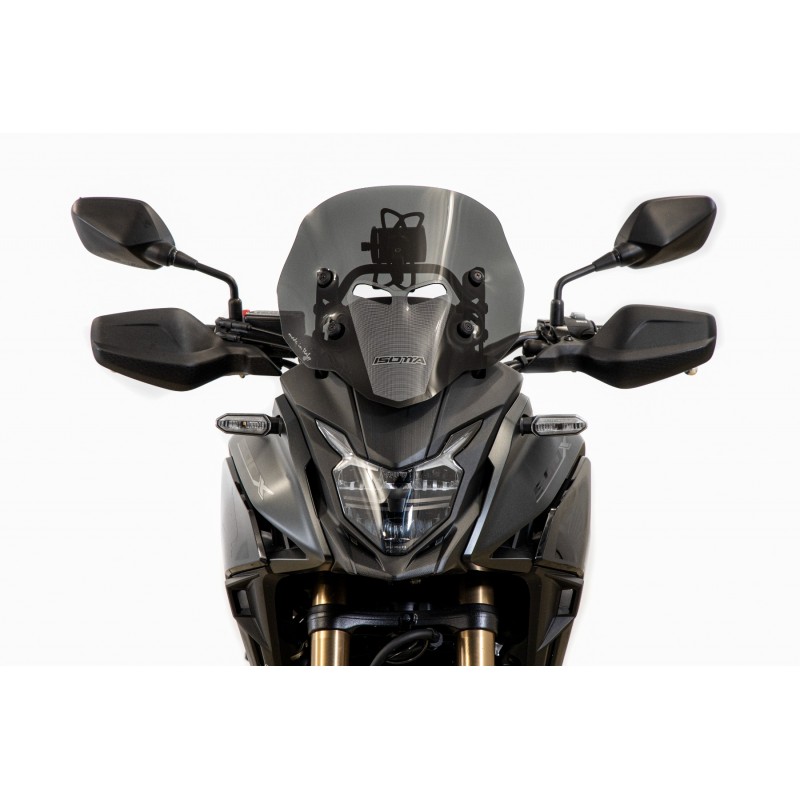ISOTTA LOW WINDSCREEN HONDA CB 500 X 2021-2023, DARK SMOKE