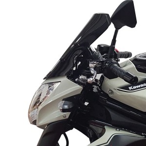 ISOTTA ISOTTA WINDSCREEN KAWASAKI ER-6N 2012-2016, LIGHT SMOKE