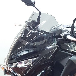 ISOTTA ISOTTA WINDSCREEN KAWASAKI Z 800 2013-2016, LIGHT SMOKE