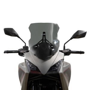 ISOTTA ISOTTA WINDSCREEN MOTO MORINI X-CAPE 650 2022-2023, DARK SMOKE