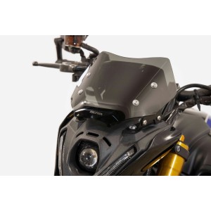 ISOTTA LOW WINDSCREEN YAMAHA MT-09 SP 2021-2023, DARK SMOKE