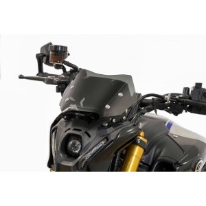 ISOTTA LOW WINDSCREEN YAMAHA MT-09 SP 2021-2023, DARK SMOKE