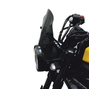ISOTTA LOW WINDSCREEN YAMAHA XSR 700 2016-2020, DARK SMOKE