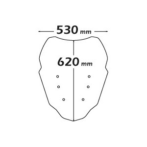 ISOTTA WINDSCREEN BMW C 650 GT 2012-2015, CLEAR