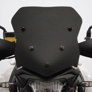 ISOTTA WINDSCREEN BMW F 800 R 2015-2019, DARK SMOKE