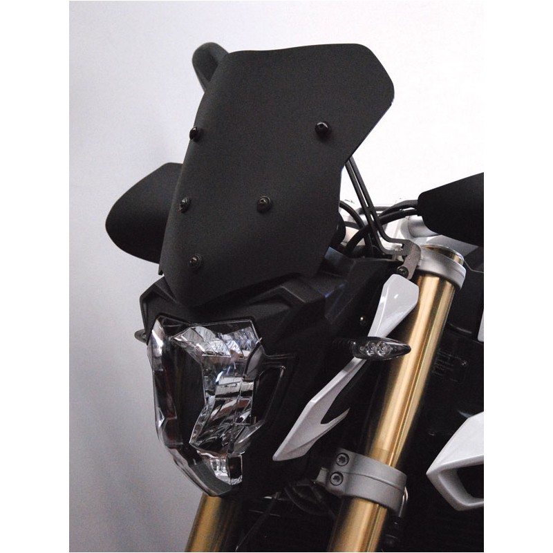 ISOTTA WINDSCREEN BMW F 800 R 2015-2019, MATT BLACK