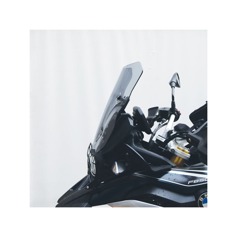 ISOTTA WINDSCREEN BMW F 850 GS 2018-2020, DARK SMOKE