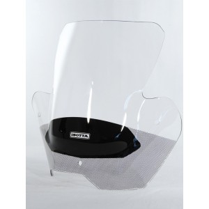 CUPOLINO ISOTTA DOPPIA BOMBATURA BMW F 800 R 2009-2014, FUME' CHIARO