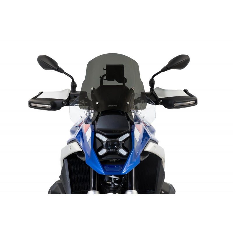 ISOTTA MASTER PLUS WINDSCREEN BMW R 1300 GS 2023-2024 WITH RADAR, DARK SMOKE