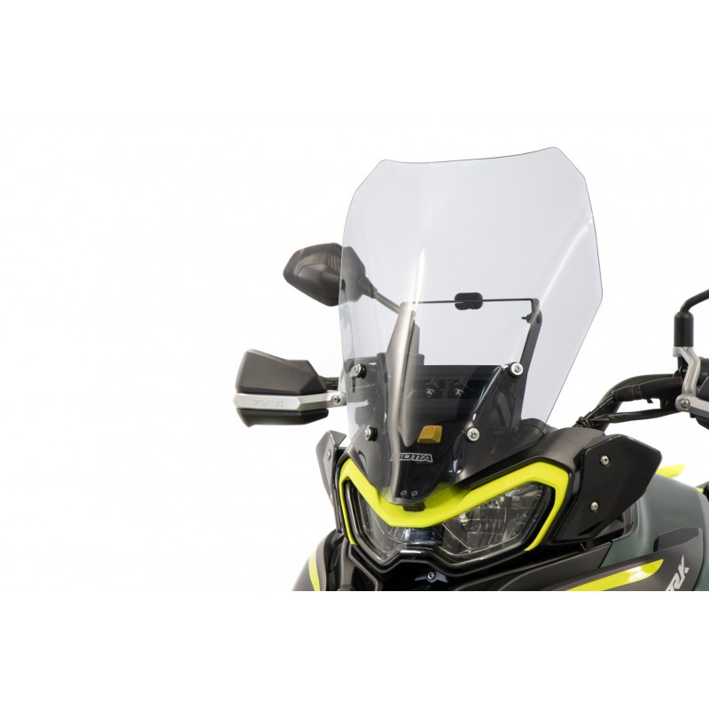 CUPOLINO ISOTTA MEDIA PROTEZIONE BENELLI TRK 702 X 2023-2024, FUME' CHIARO