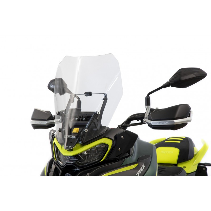 CUPOLINO ISOTTA MEDIA PROTEZIONE BENELLI TRK 702 X 2023-2024, TRASPARENTE