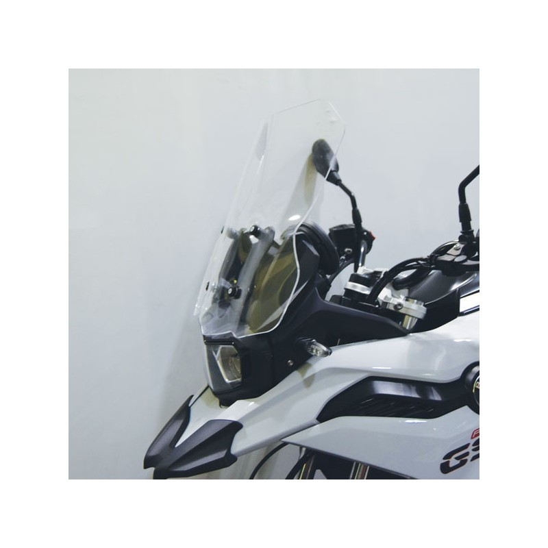 CUPOLINO ISOTTA MEDIA PROTEZIONE BMW F 750 GS 2018-2020, TRASPARENTE