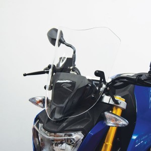 ISOTTA MEDIUM PROTECTION WINDSCREEN BMW G 310 R 2016-2020, MATT BLACK
