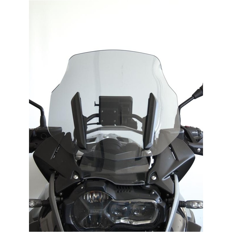 CUPOLINO ISOTTA MEDIA PROTEZIONE BMW R 1200 GS ADVENTURE 2014-2018, FUME' SCURO