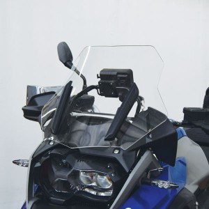 CUPOLINO ISOTTA MEDIA PROTEZIONE BMW R 1200 GS RALLYE 2017-2018, NERO OPACO