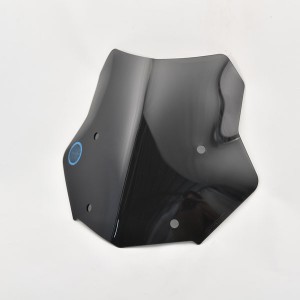 CUPOLINO ISOTTA MEDIA PROTEZIONE BMW R 1200 GS RALLYE 2017-2018, TRASPARENTE