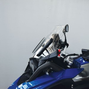 ISOTTA MEDIUM PROTECTION WINDSCREEN BMW R 1250 GS 2021-2024, DARK SMOKE