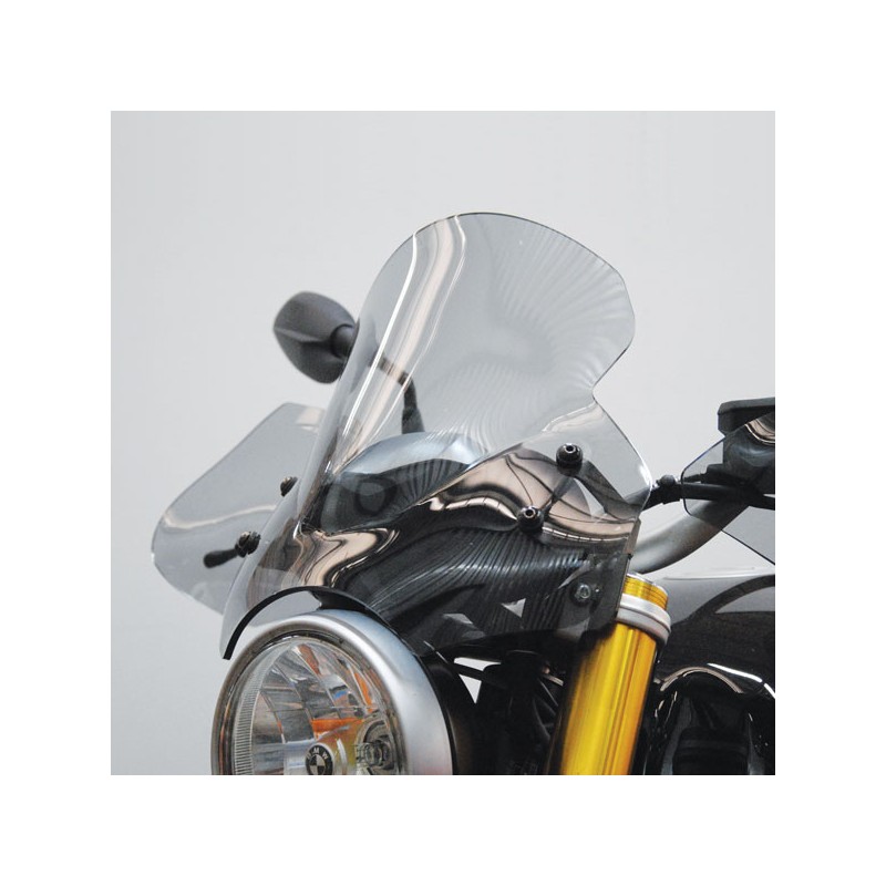 CUPOLINO ISOTTA MEDIA PROTEZIONE BMW R NINE T 2014-2020, FUME' CHIARO