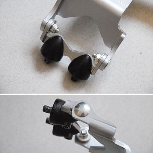 CUPOLINO ISOTTA MEDIA PROTEZIONE CON INCLINAZIONE VARIABILE BMW R 1150 R 2001-2005, TRASPARENTE
