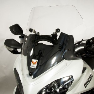 ISOTTA WINDSCREEN MEDIUM PROTECTION DUCATI MULTISTRADA 1200 2013-2014, LIGHT SMOKE