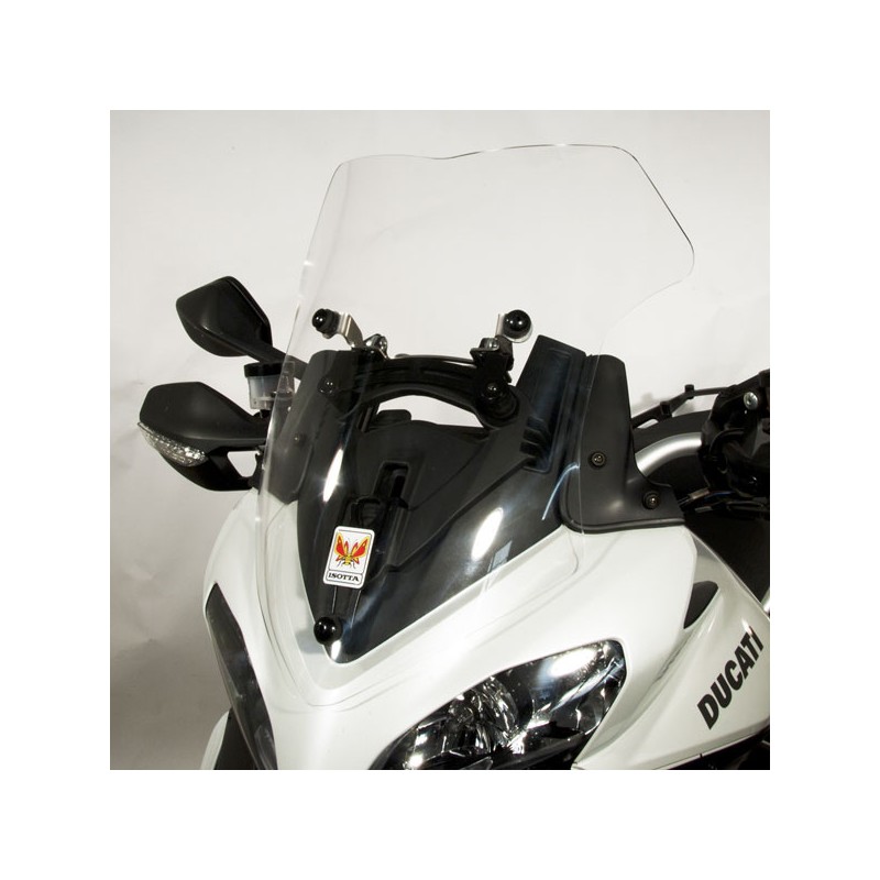ISOTTA WINDSCREEN MEDIUM PROTECTION DUCATI MULTISTRADA 1200 2013-2014, LIGHT SMOKE