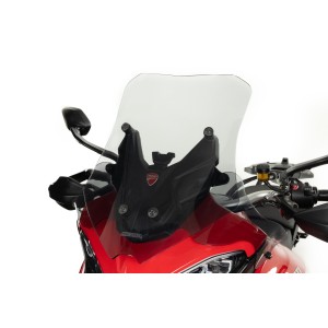 ISOTTA MEDIUM PROTECTION WINDSCREEN DUCATI MULTISTRADA V4 2021-2024, LIGHT SMOKE