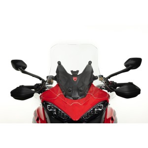 ISOTTA MEDIUM PROTECTION WINDSCREEN DUCATI MULTISTRADA V4 S 2021-2024, TRANSPARENT