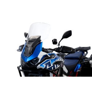 CUPOLINO ISOTTA MEDIA PROTEZIONE HONDA AFRICA TWIN 1100 2020-2023, TRASPARENTE