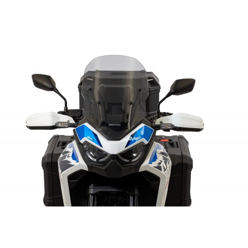 CUPOLINO ISOTTA MEDIA PROTEZIONE HONDA AFRICA TWIN 1100 2024-2026, FUME' CHIARO