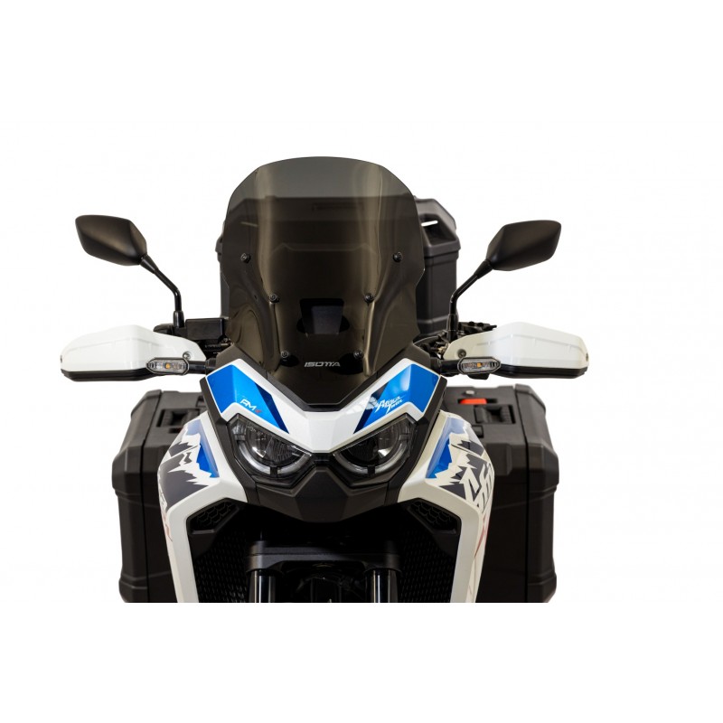CUPOLINO ISOTTA MEDIA PROTEZIONE HONDA AFRICA TWIN 1100 2024-2025, FUME' SCURO