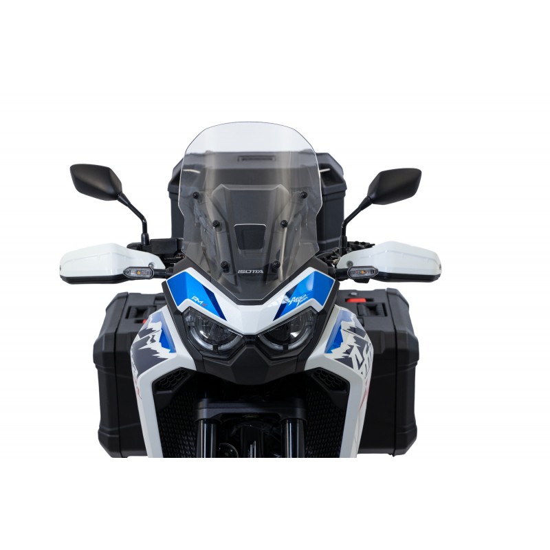 CUPOLINO ISOTTA MEDIA PROTEZIONE HONDA AFRICA TWIN 1100 2024-2025, TRASPARENTE