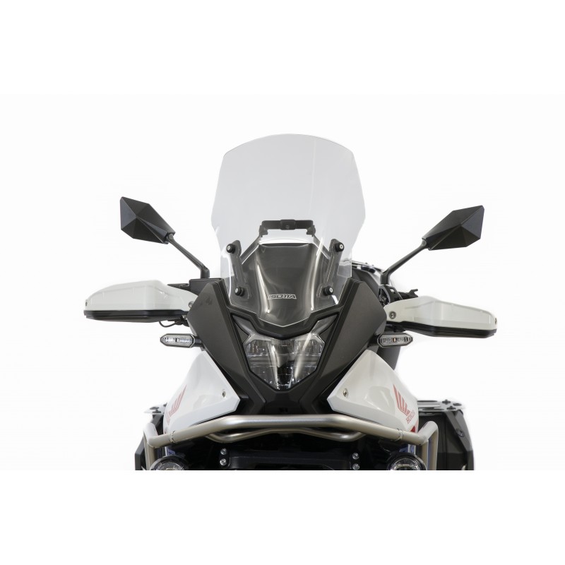 CUPOLINO ISOTTA MEDIA PROTEZIONE HONDA TRANSALP 750 2023-2024, TRASPARENTE
