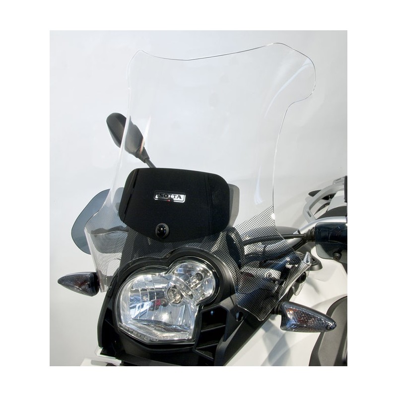 ISOTTA MEDIUM WINDSCREEN VARIABLE ANGLE PROTECTION BMW G 650 GS 2011-2015, LIGHT SMOKED
