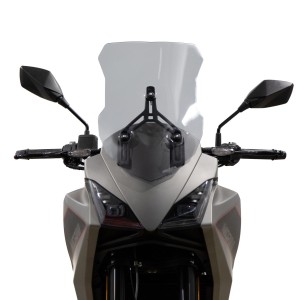 CUPOLINO ISOTTA MEDIA PROTEZIONE MOTO MORINI X-CAPE 650 2022-2023, FUME' CHIARO
