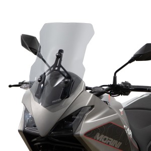 ISOTTA MEDIUM PROTECTION WINDSCREEN MOTO MORINI X-CAPE 650 2024-2025, LIGHT SMOKE