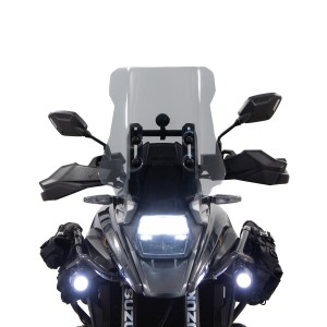 CUPOLINO ISOTTA MEDIA PROTEZIONE SUZUKI V-STROM 1050 2020-2022(EURO 5), FUME' CHIARO