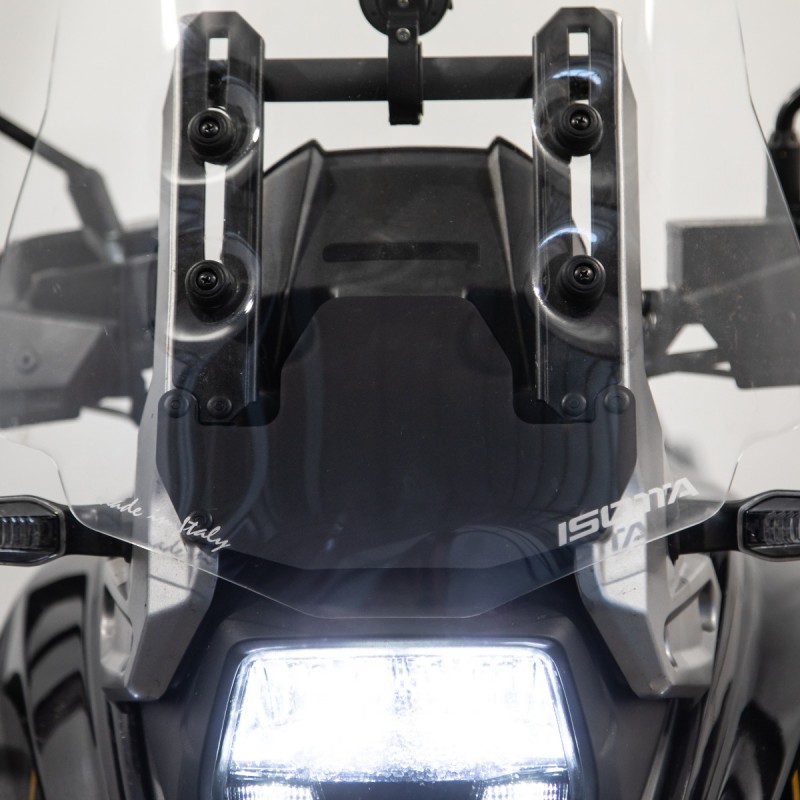 CUPOLINO ISOTTA MEDIA PROTEZIONE SUZUKI V-STROM 1050 2020-2022(EURO 5), TRASPARENTE