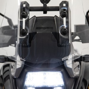 CUPOLINO ISOTTA MEDIA PROTEZIONE SUZUKI V-STROM 1050 2023-2024, TRASPARENTE